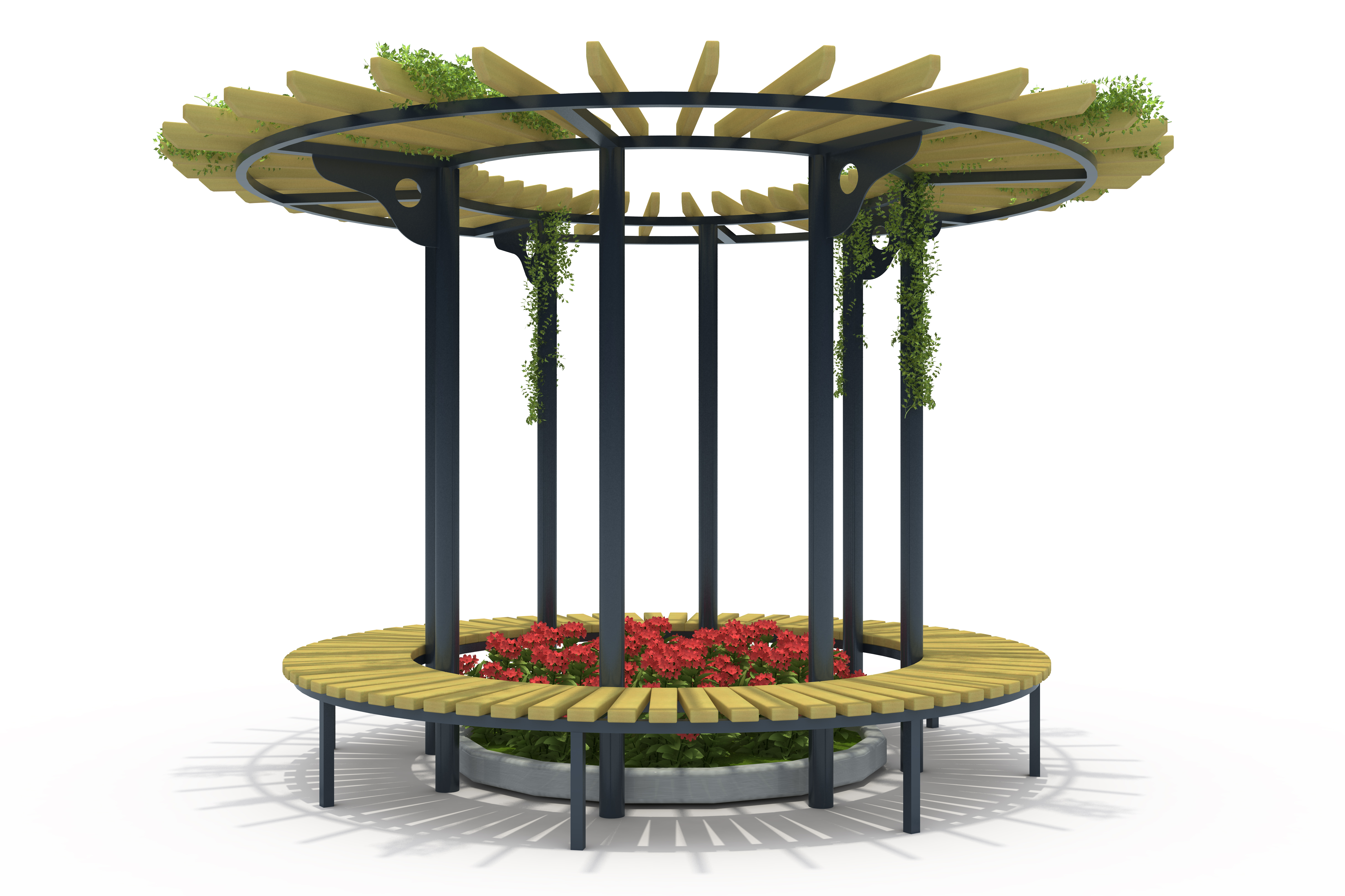 Pergolalar B-PP-3100 PP-3116 | Kent Mobilyaları | Erse Kent Mobilyaları